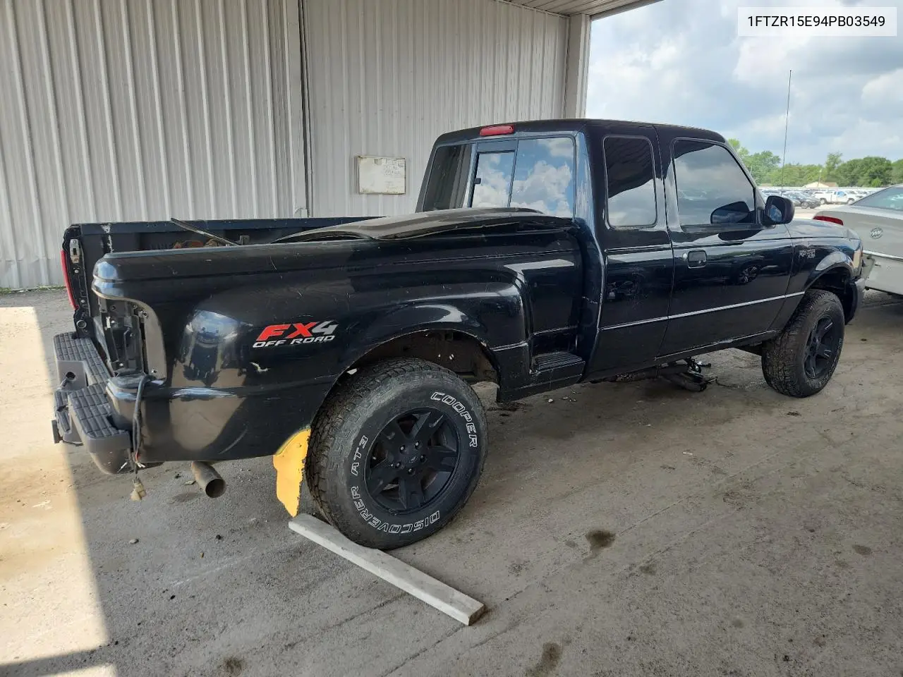 2004 Ford Ranger Super Cab VIN: 1FTZR15E94PB03549 Lot: 62572625