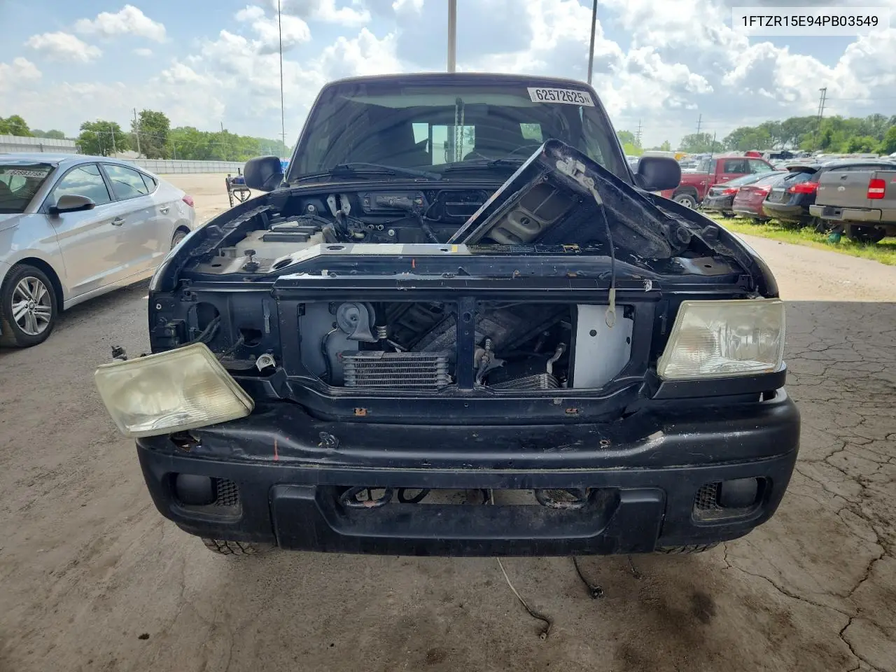 2004 Ford Ranger Super Cab VIN: 1FTZR15E94PB03549 Lot: 62572625
