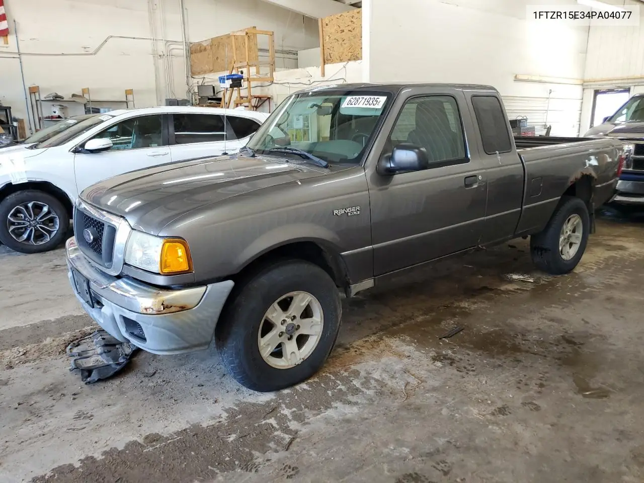 2004 Ford Ranger Super Cab VIN: 1FTZR15E34PA04077 Lot: 62871935