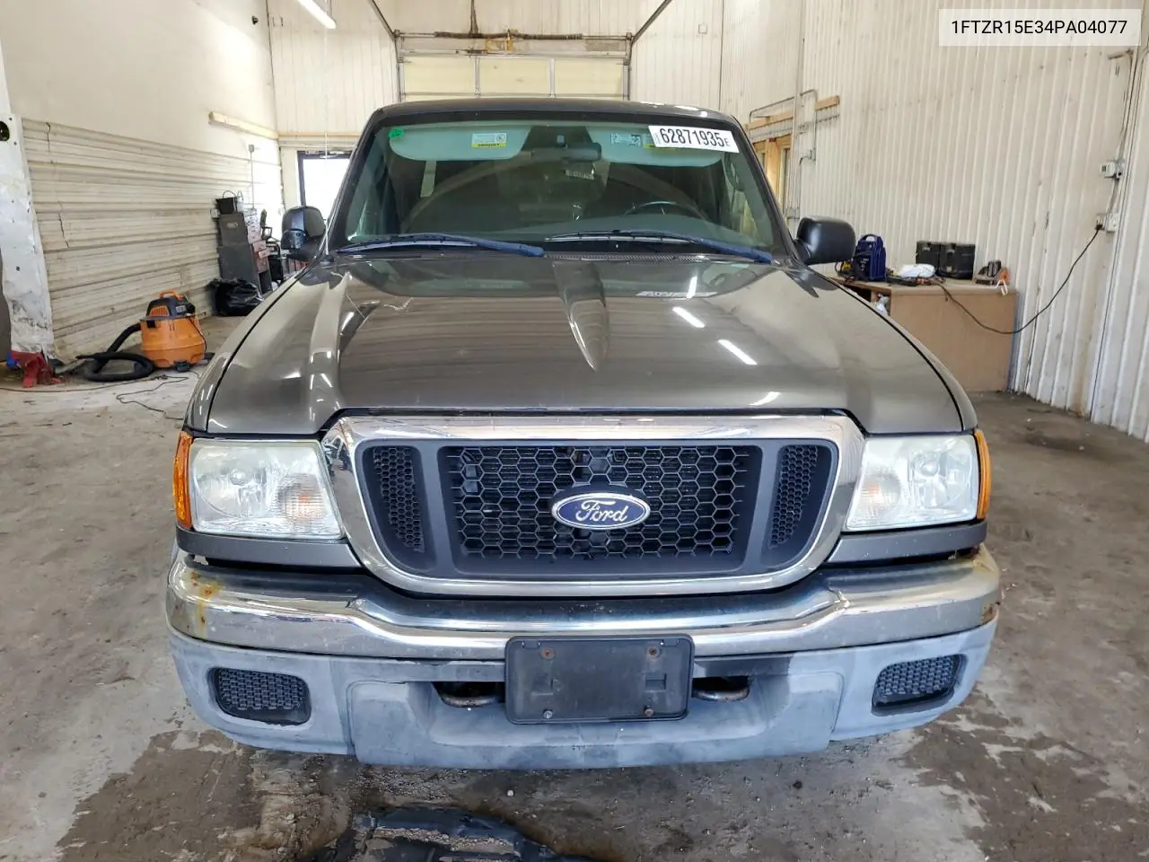 2004 Ford Ranger Super Cab VIN: 1FTZR15E34PA04077 Lot: 62871935