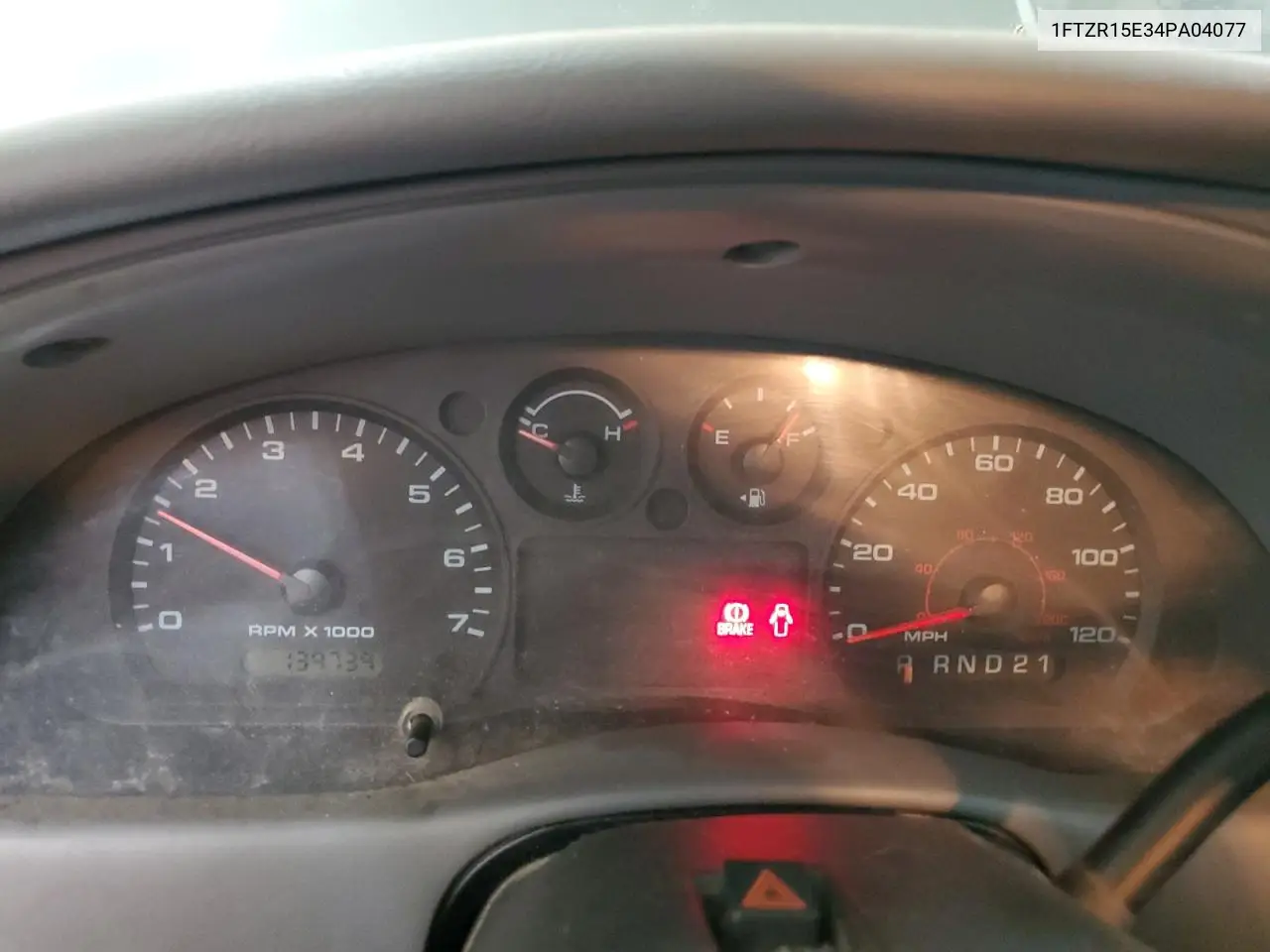 2004 Ford Ranger Super Cab VIN: 1FTZR15E34PA04077 Lot: 62871935