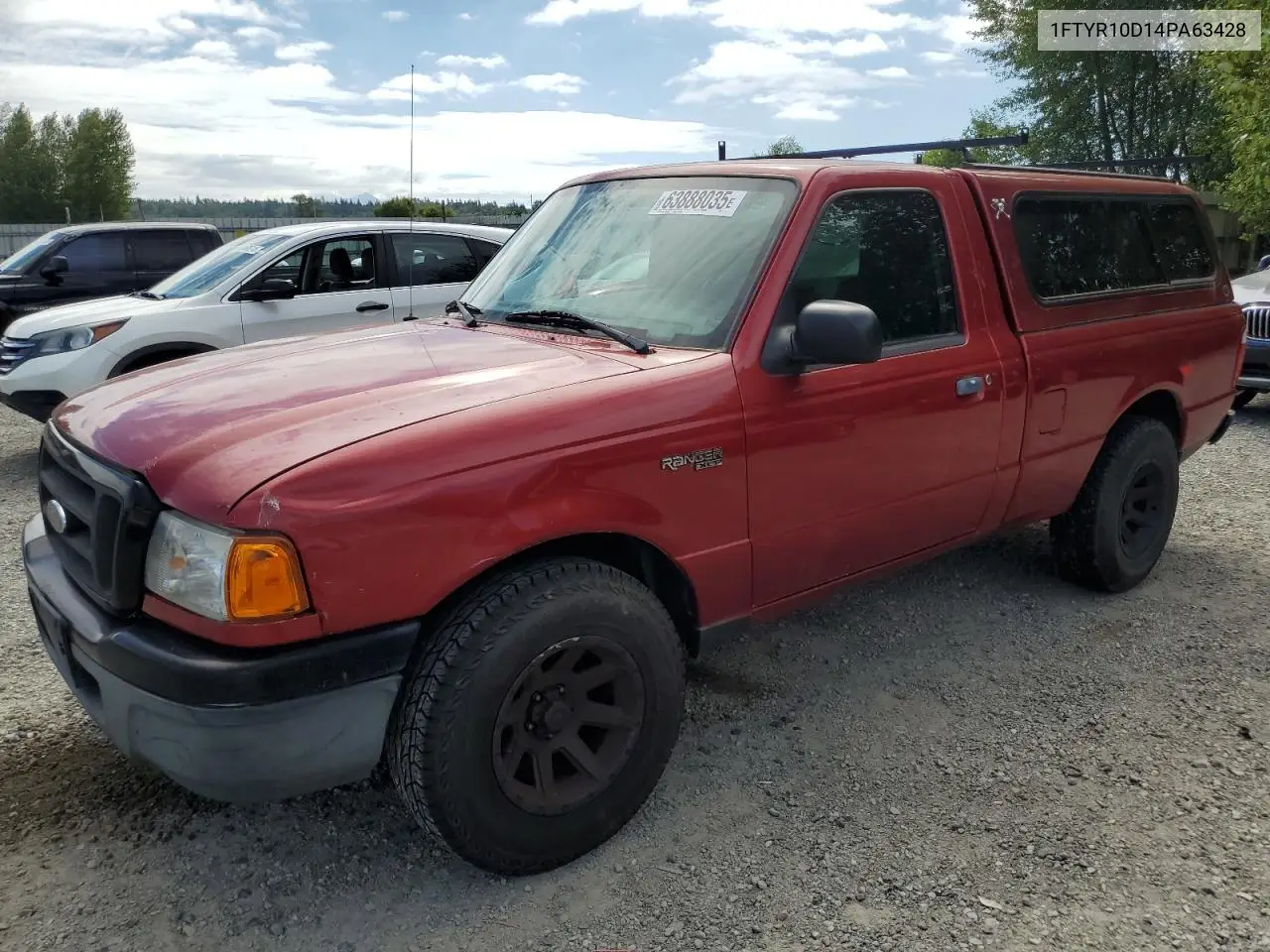 2004 Ford Ranger VIN: 1FTYR10D14PA63428 Lot: 63888035