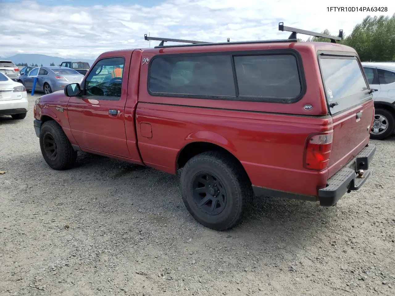2004 Ford Ranger VIN: 1FTYR10D14PA63428 Lot: 63888035
