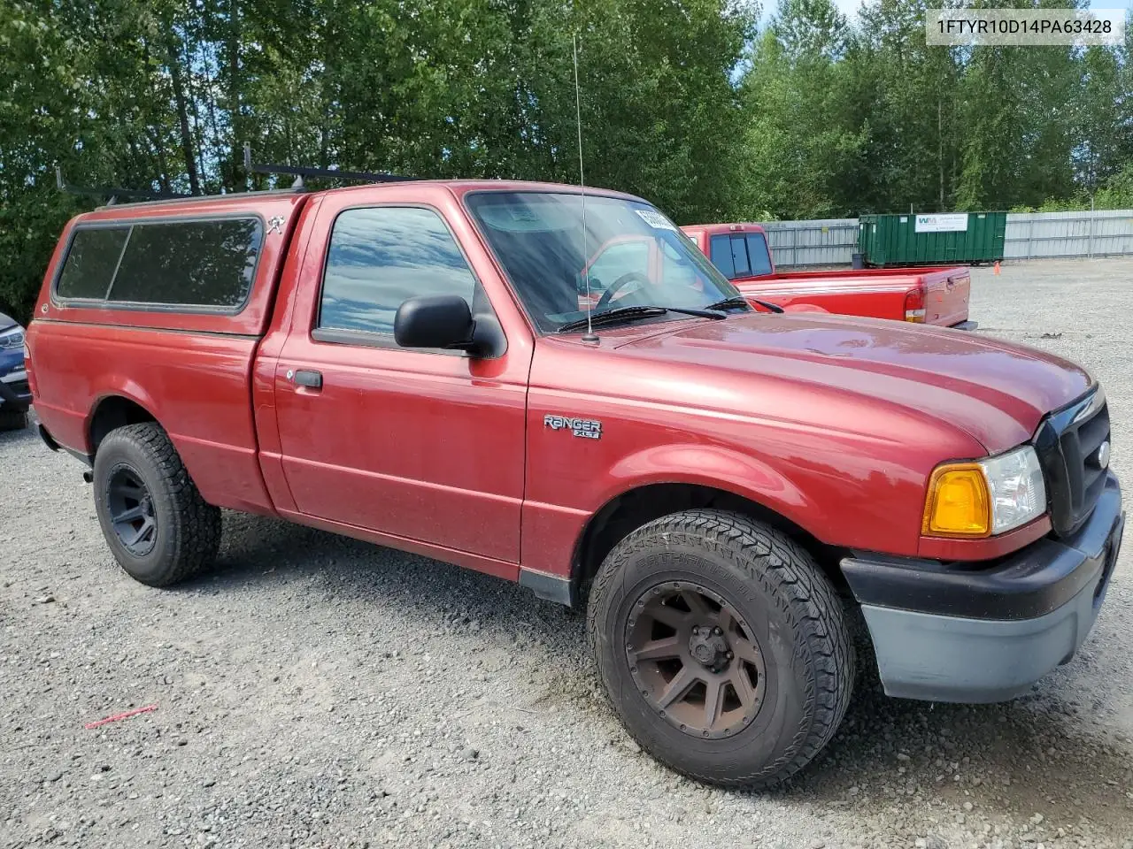 2004 Ford Ranger VIN: 1FTYR10D14PA63428 Lot: 63888035