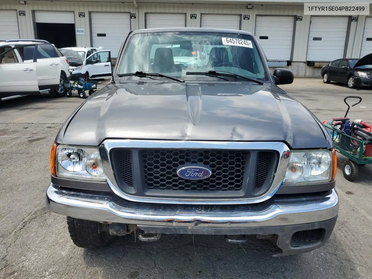 2004 Ford Ranger Super Cab VIN: 1FTYR15E04PB22499 Lot: 64570245
