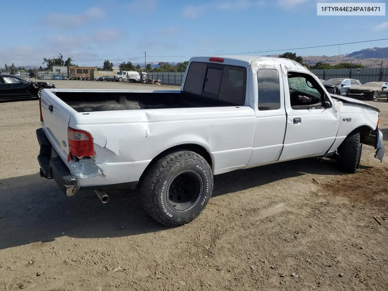 2004 Ford Ranger Super Cab VIN: 1FTYR44E24PA18471 Lot: 65033155