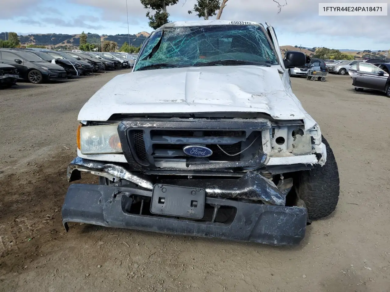 2004 Ford Ranger Super Cab VIN: 1FTYR44E24PA18471 Lot: 65033155