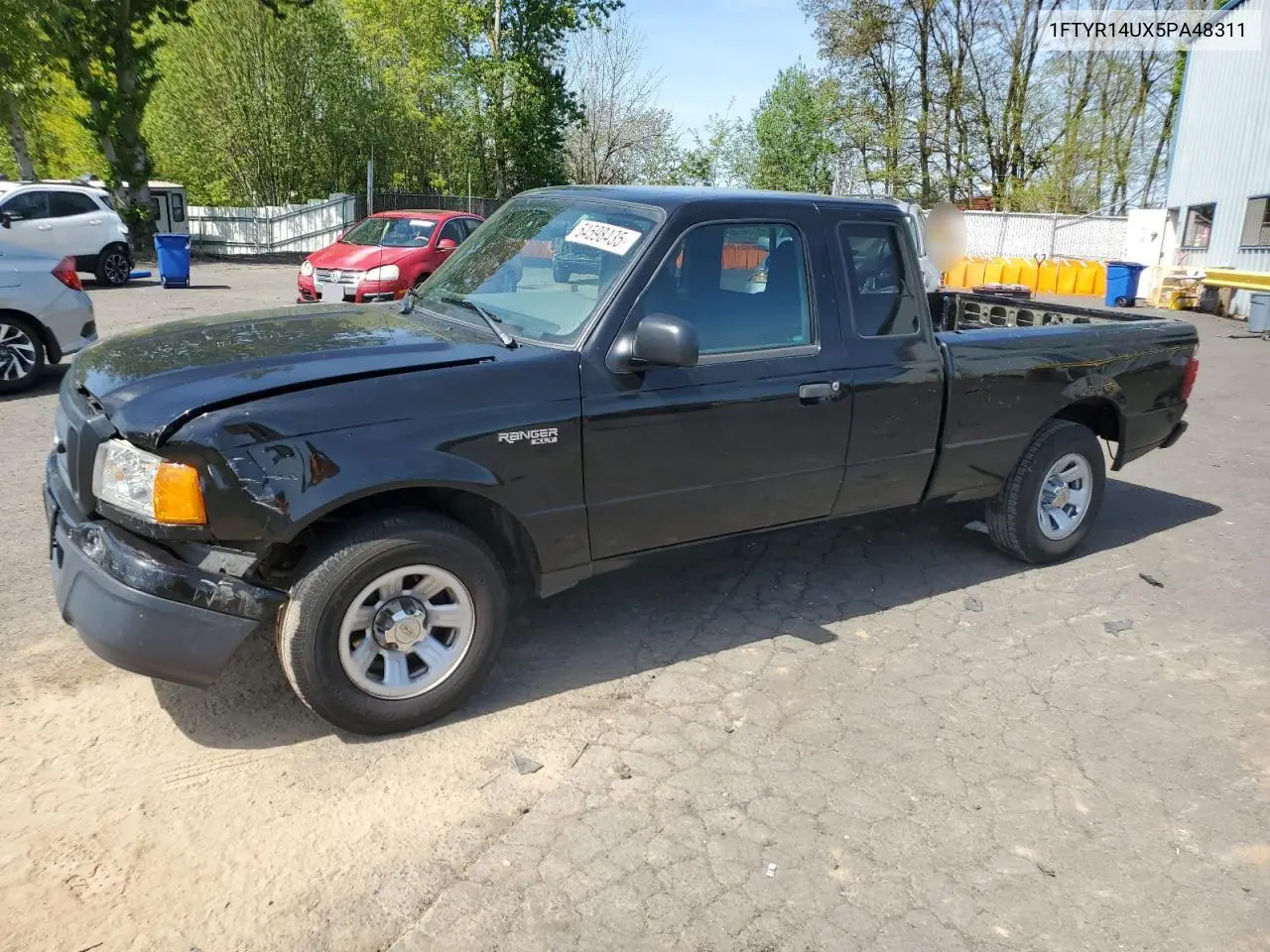 2005 Ford Ranger Super Cab VIN: 1FTYR14UX5PA48311 Lot: 54598435
