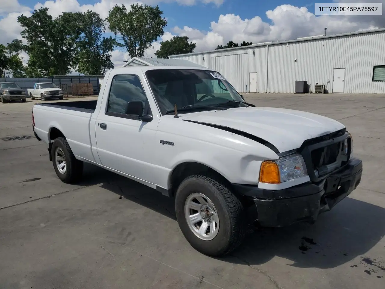 2005 Ford Ranger VIN: 1FTYR10E45PA75597 Lot: 56741245
