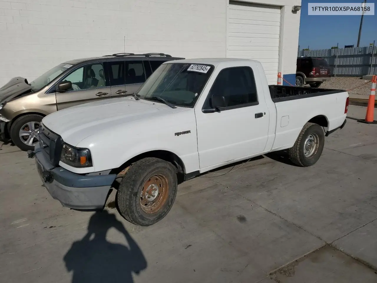 2005 Ford Ranger VIN: 1FTYR10DX5PA68158 Lot: 62792845