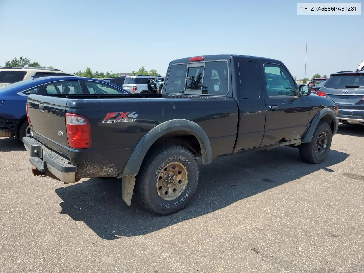 2005 Ford Ranger Super Cab VIN: 1FTZR45E85PA31231 Lot: 64220745
