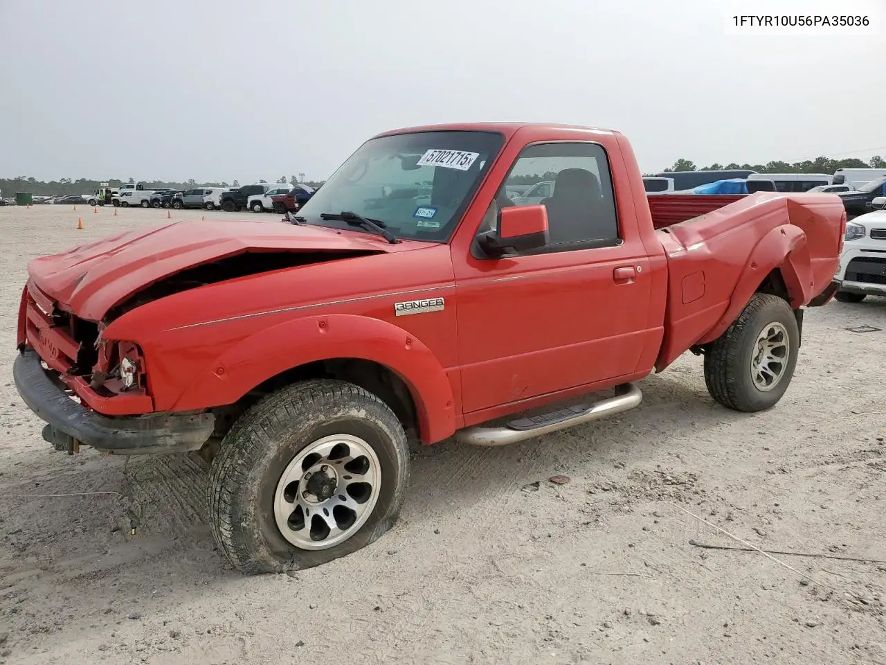2006 Ford Ranger VIN: 1FTYR10U56PA35036 Lot: 57021715