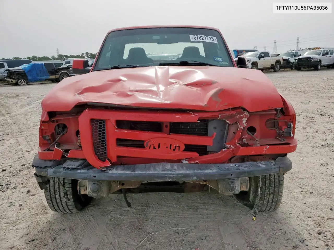 2006 Ford Ranger VIN: 1FTYR10U56PA35036 Lot: 57021715