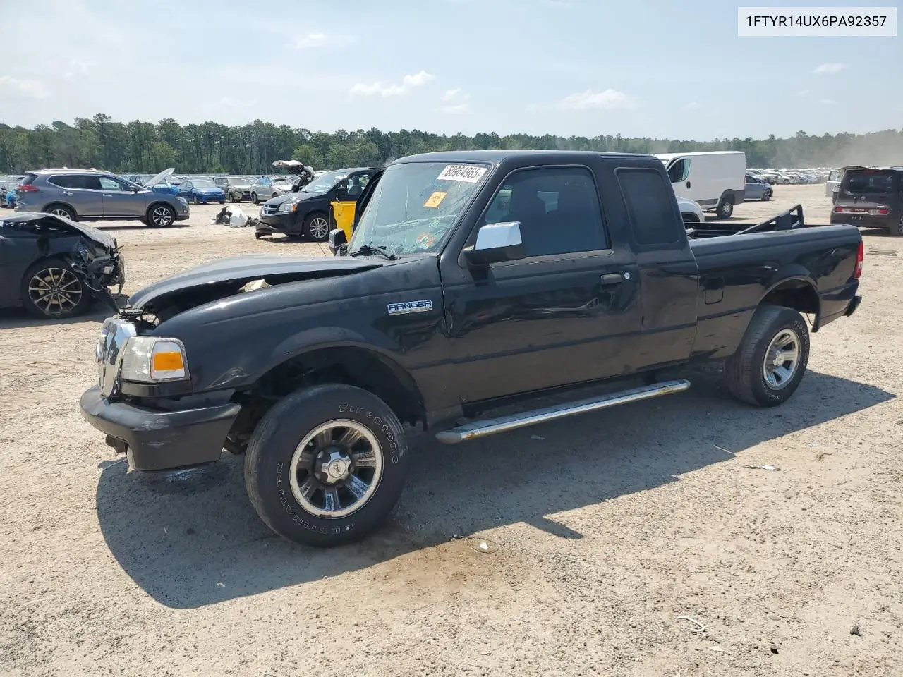 2006 Ford Ranger Super Cab VIN: 1FTYR14UX6PA92357 Lot: 60964965