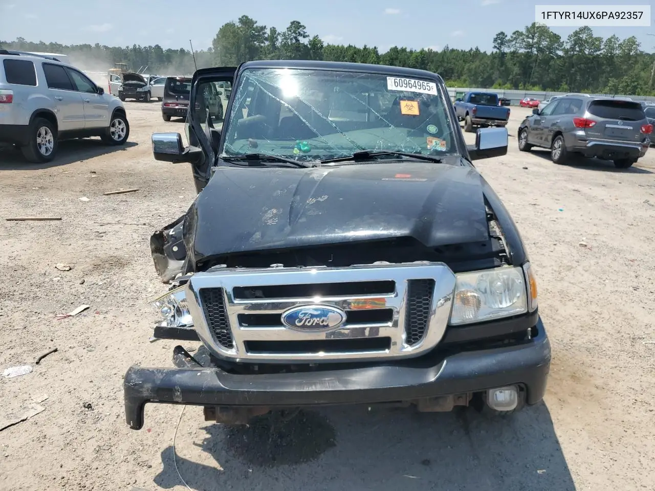 2006 Ford Ranger Super Cab VIN: 1FTYR14UX6PA92357 Lot: 60964965