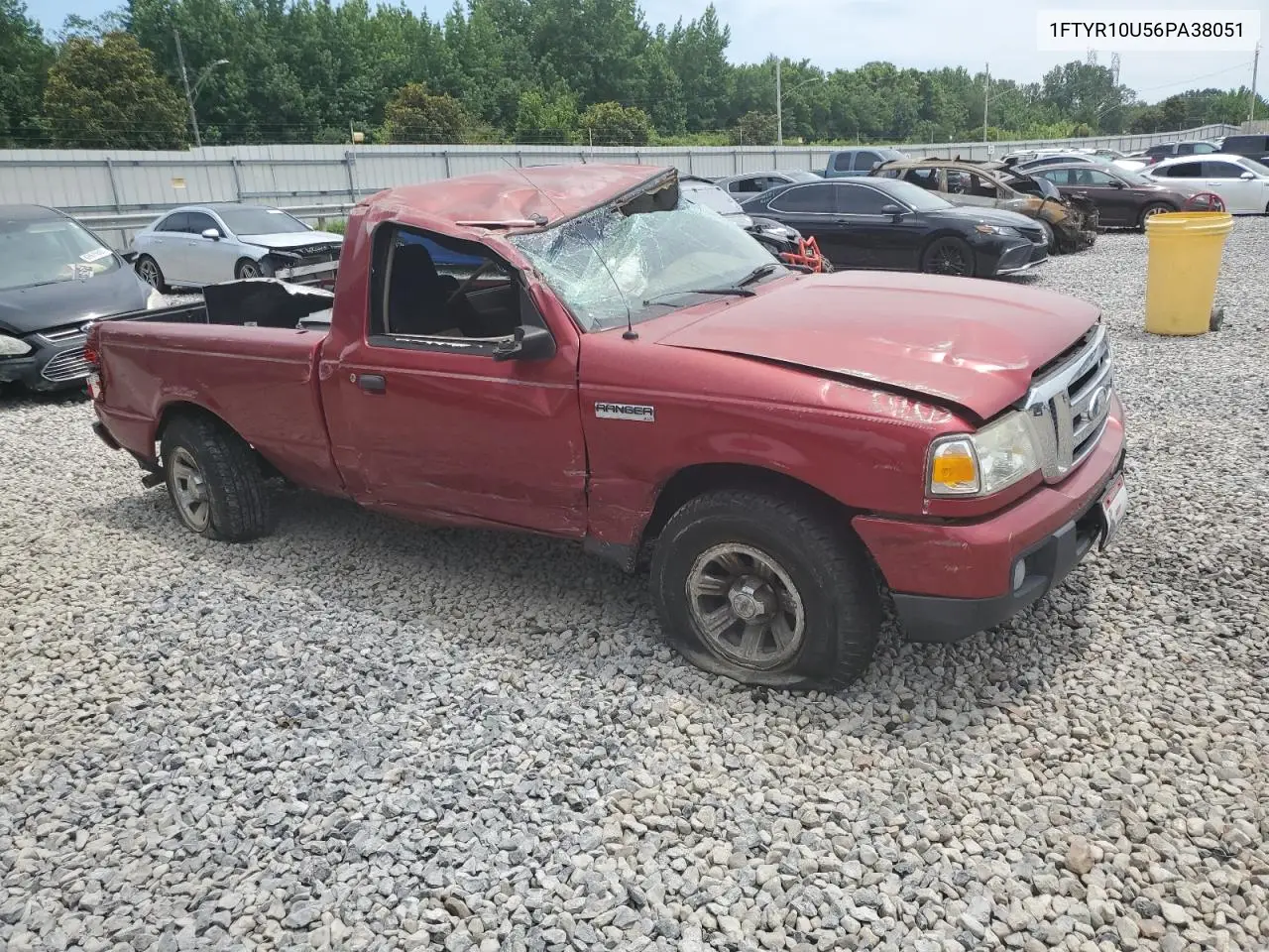2006 Ford Ranger VIN: 1FTYR10U56PA38051 Lot: 62374505