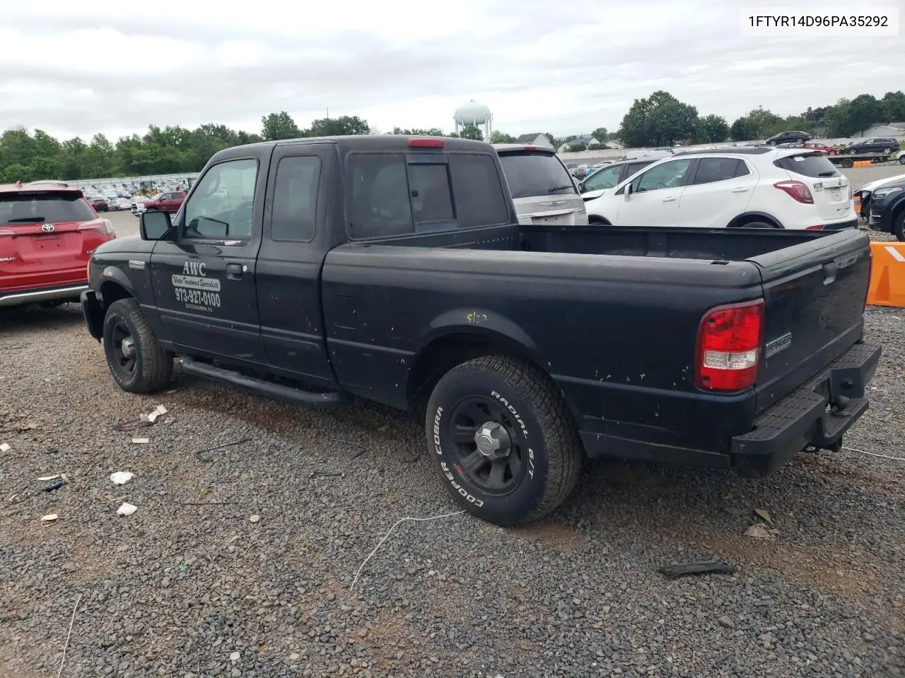 2006 Ford Ranger Super Cab VIN: 1FTYR14D96PA35292 Lot: 62499425