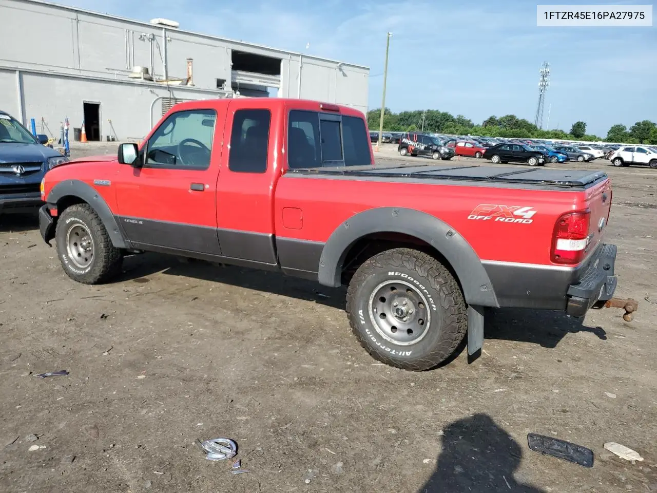 2006 Ford Ranger Super Cab VIN: 1FTZR45E16PA27975 Lot: 62945815