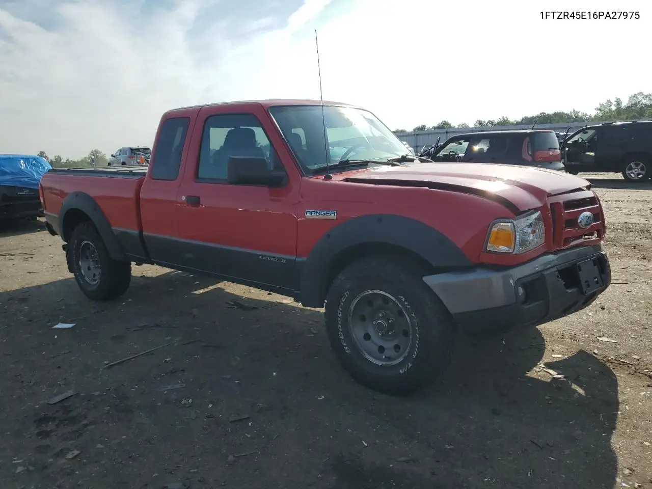 2006 Ford Ranger Super Cab VIN: 1FTZR45E16PA27975 Lot: 62945815