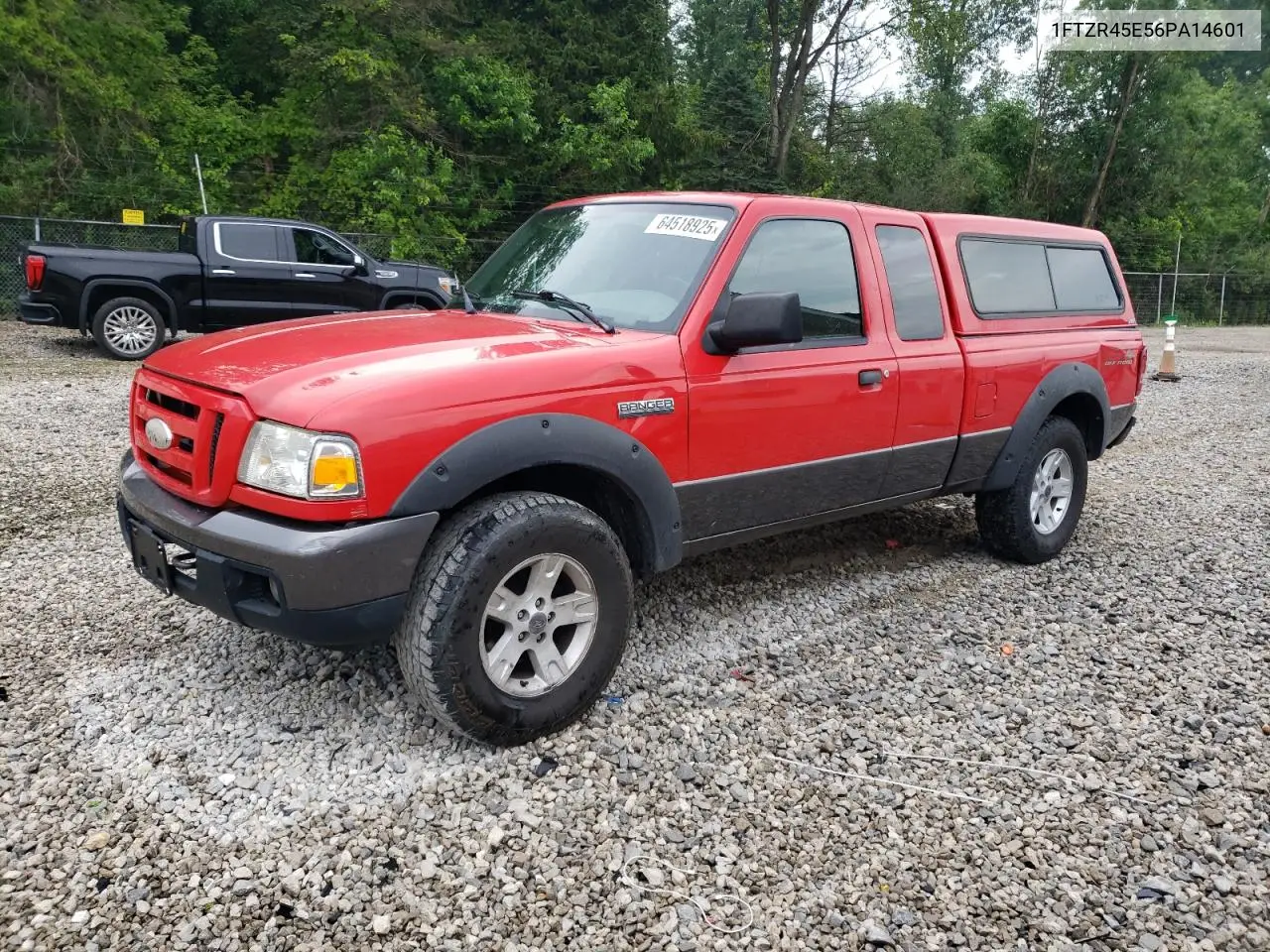 2006 Ford Ranger Super Cab VIN: 1FTZR45E56PA14601 Lot: 64518925