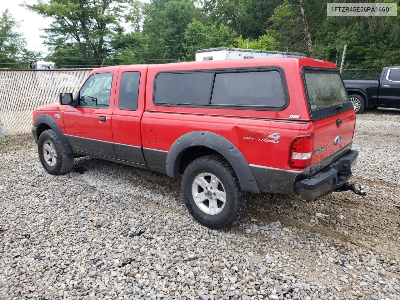 2006 Ford Ranger Super Cab VIN: 1FTZR45E56PA14601 Lot: 64518925