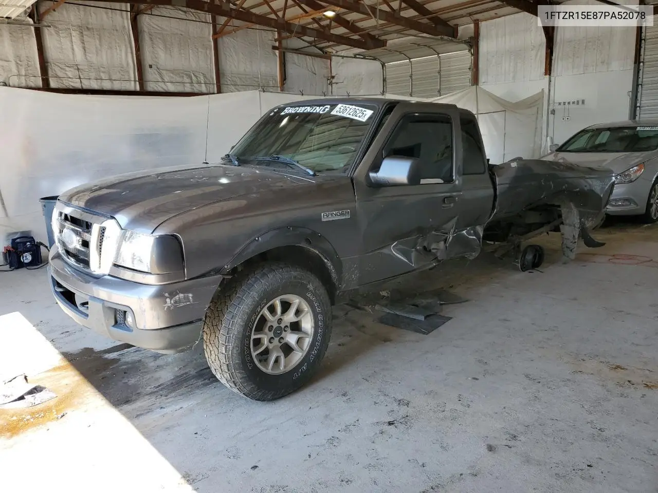 2007 Ford Ranger Super Cab VIN: 1FTZR15E87PA52078 Lot: 53612625