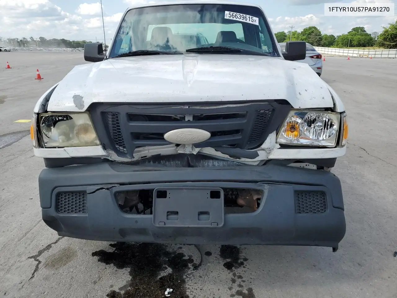 2007 Ford Ranger VIN: 1FTYR10U57PA91270 Lot: 56639615