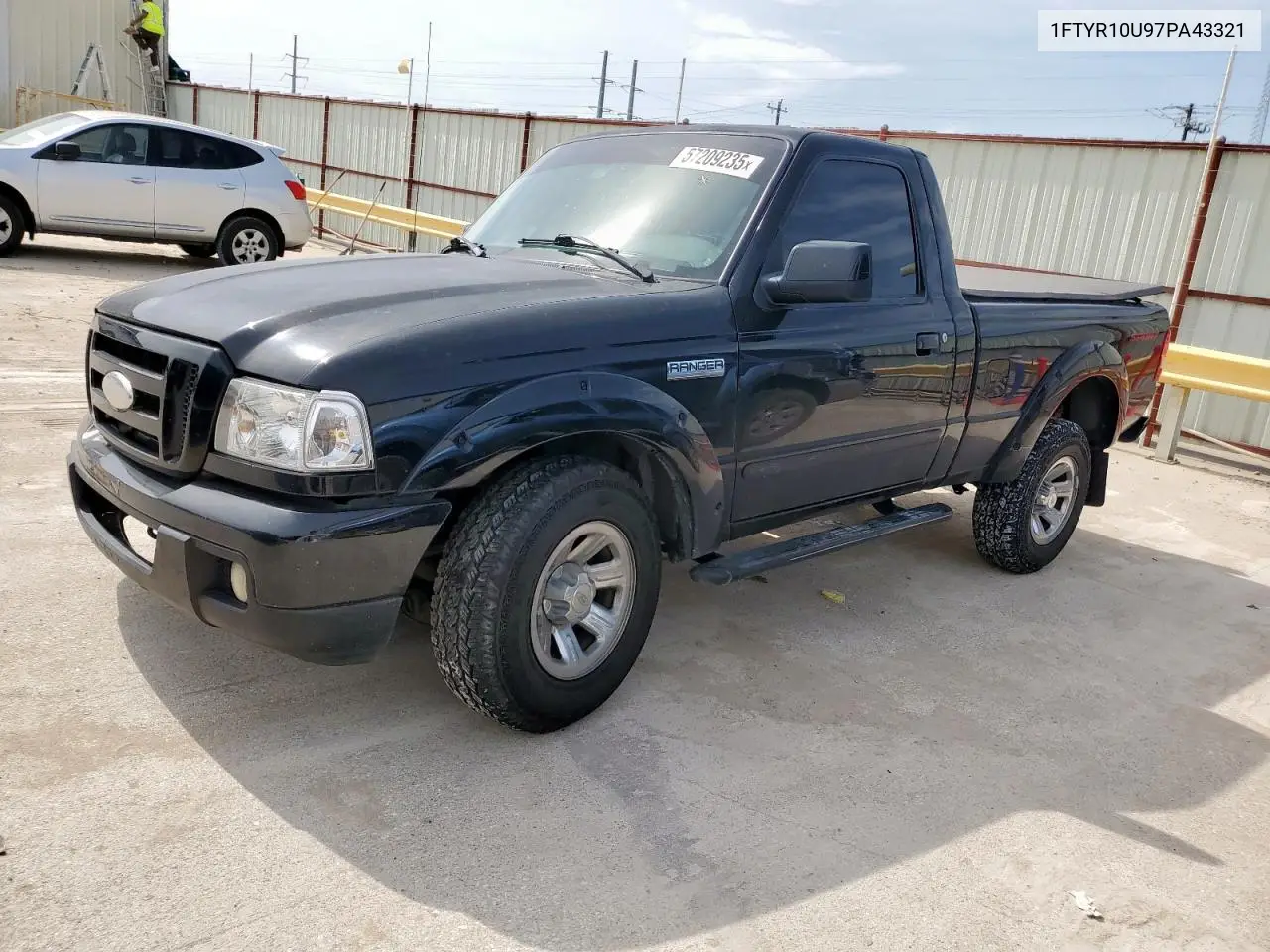 2007 Ford Ranger VIN: 1FTYR10U97PA43321 Lot: 57209235
