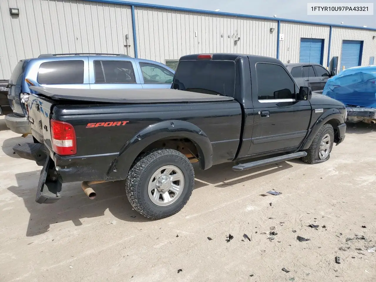 2007 Ford Ranger VIN: 1FTYR10U97PA43321 Lot: 57209235