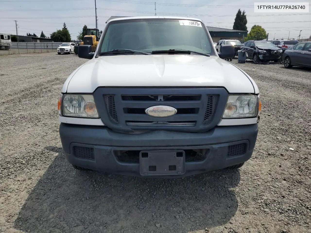 2007 Ford Ranger Super Cab VIN: 1FTYR14U77PA26740 Lot: 61999475
