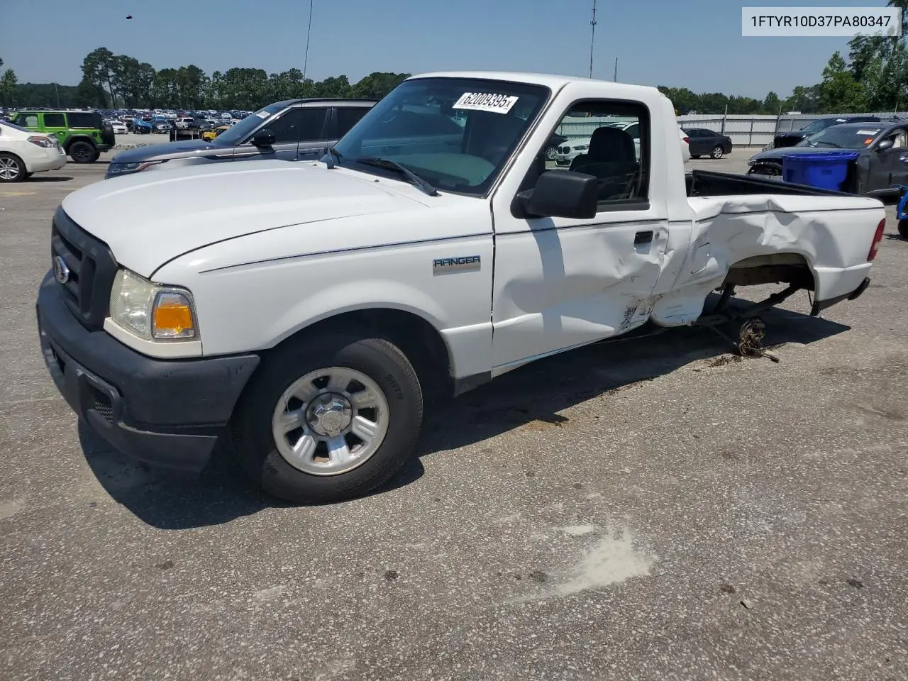 2007 Ford Ranger VIN: 1FTYR10D37PA80347 Lot: 62009395