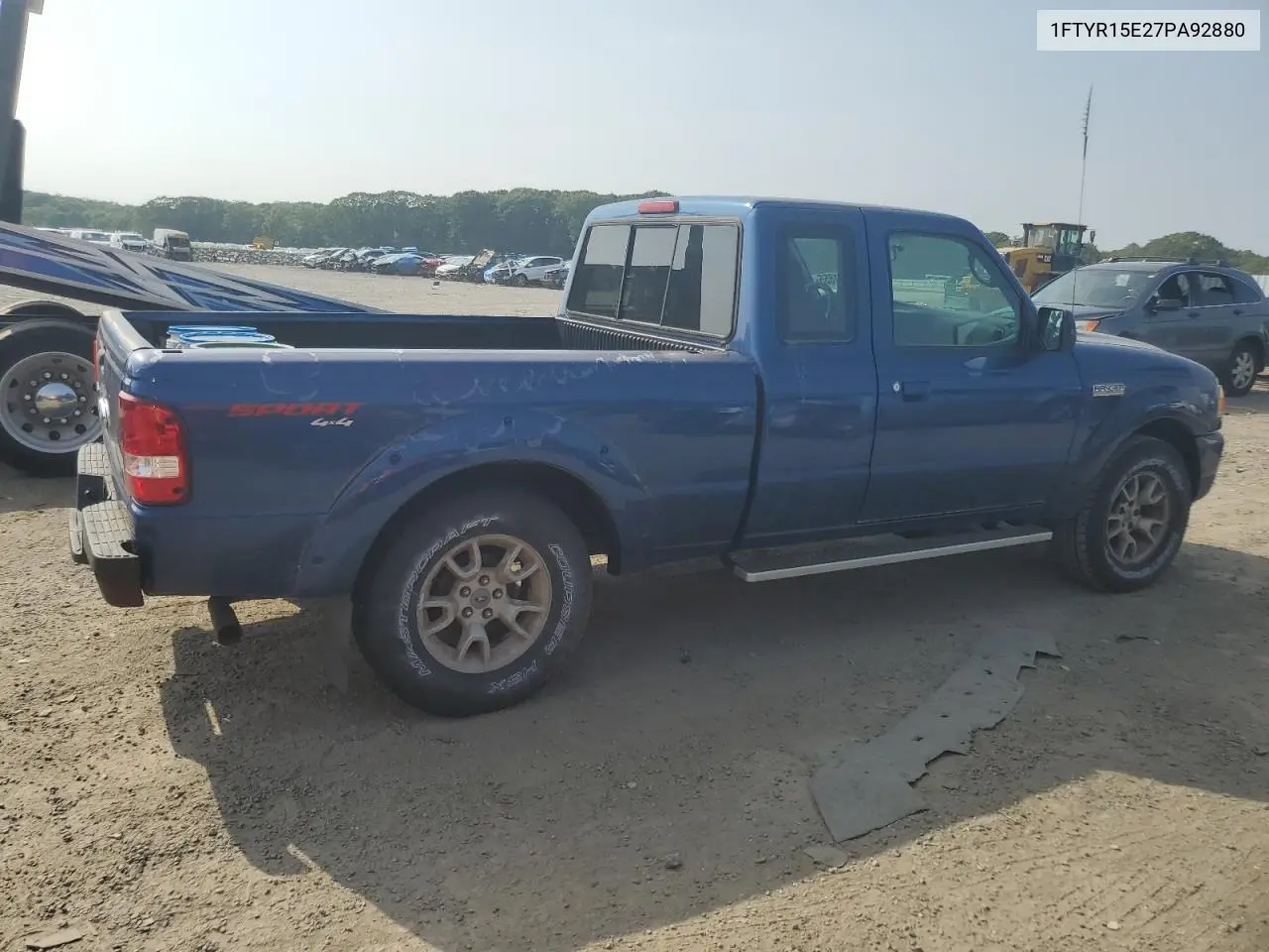 2007 Ford Ranger Super Cab VIN: 1FTYR15E27PA92880 Lot: 62231855