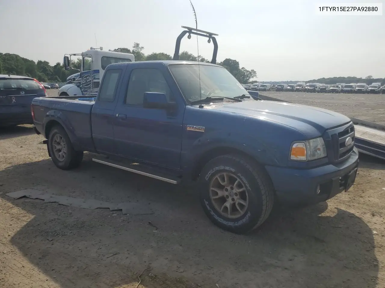 2007 Ford Ranger Super Cab VIN: 1FTYR15E27PA92880 Lot: 62231855