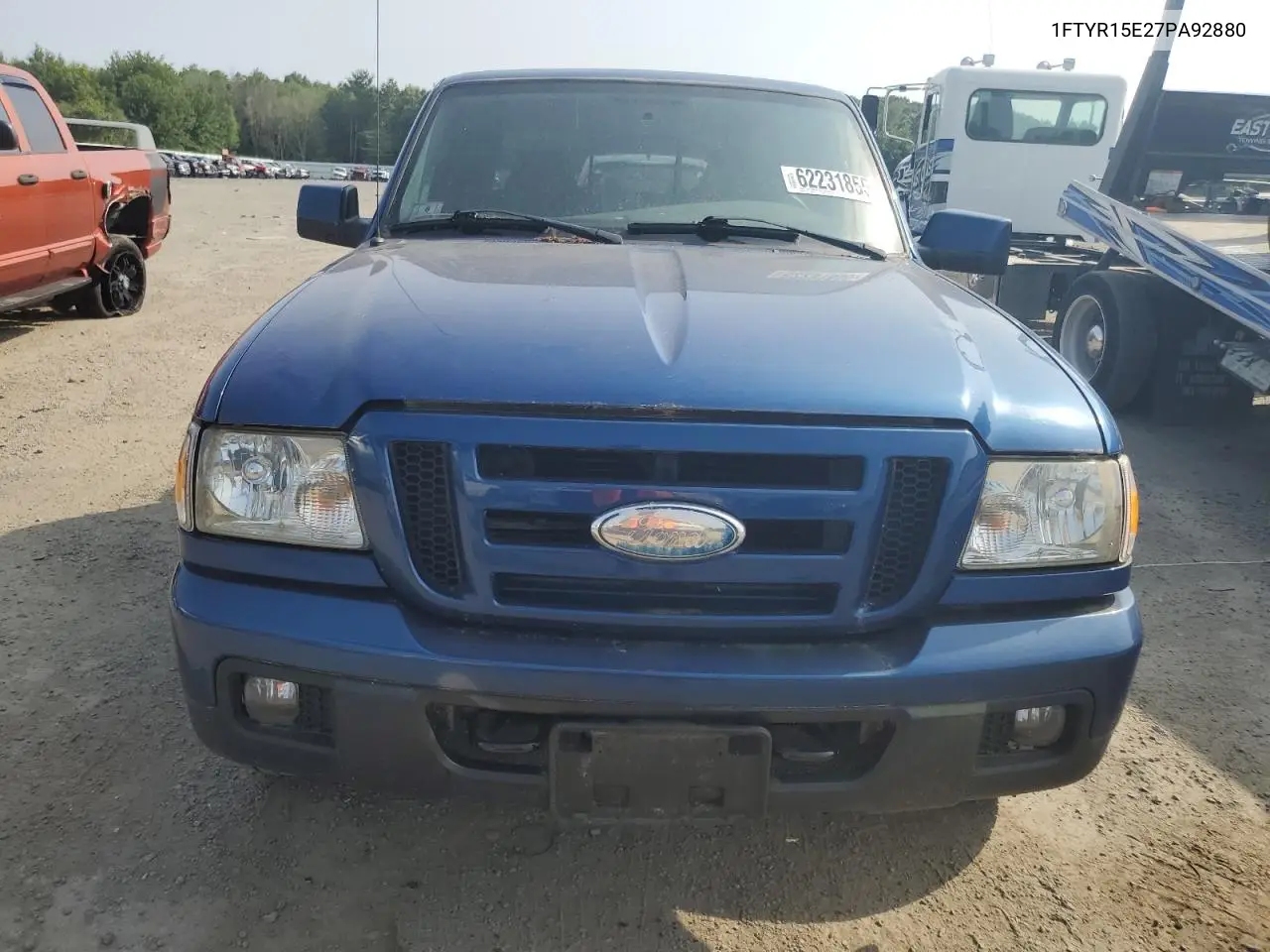 2007 Ford Ranger Super Cab VIN: 1FTYR15E27PA92880 Lot: 62231855