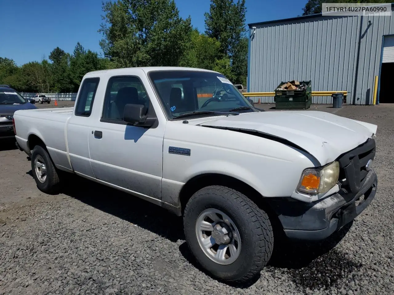 2007 Ford Ranger Super Cab VIN: 1FTYR14U27PA60990 Lot: 62609885
