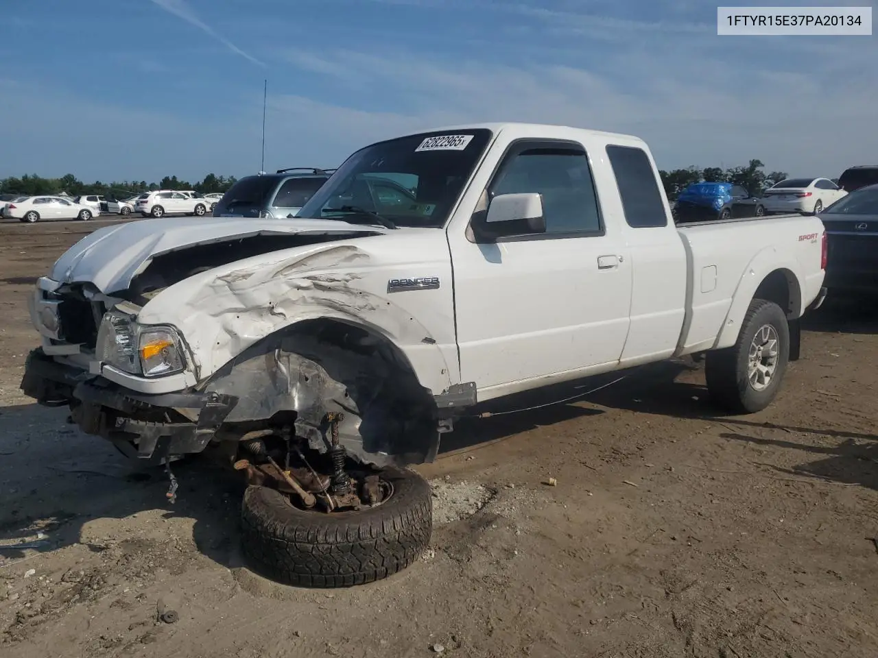 2007 Ford Ranger Super Cab VIN: 1FTYR15E37PA20134 Lot: 62822965