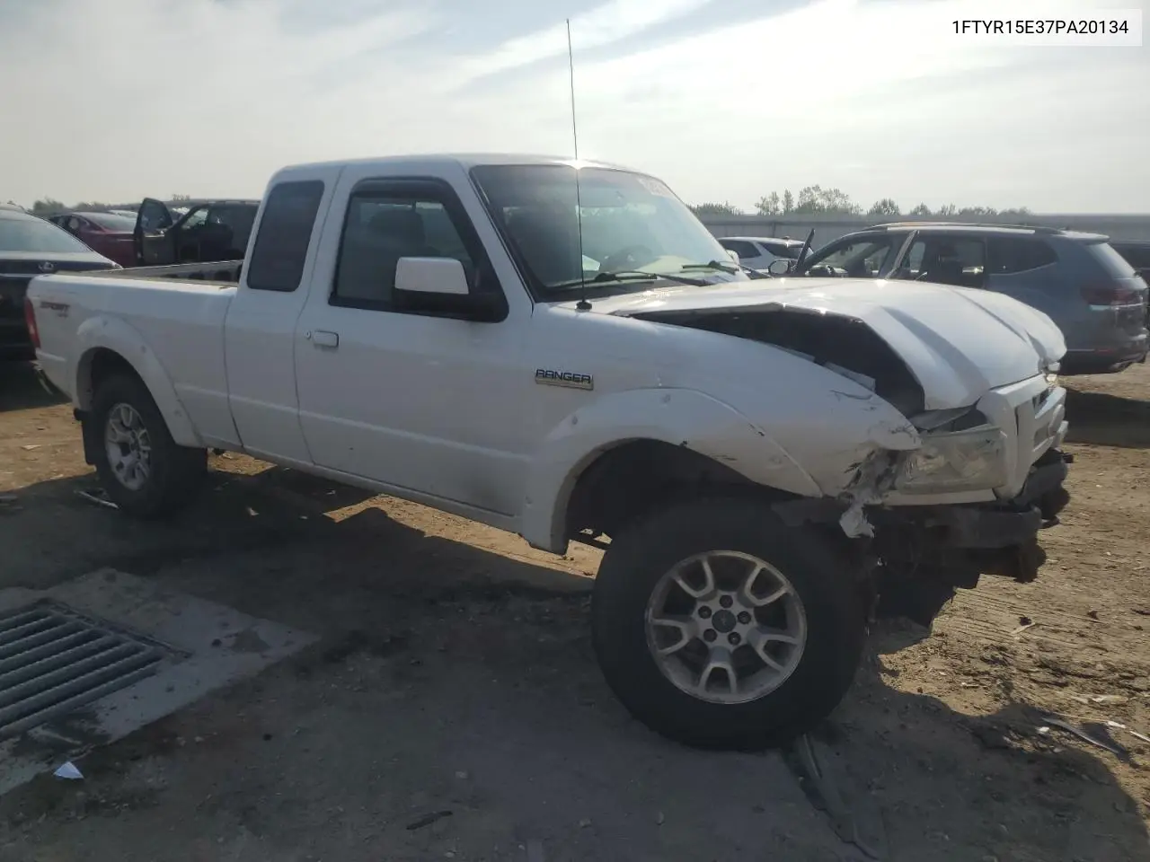 2007 Ford Ranger Super Cab VIN: 1FTYR15E37PA20134 Lot: 62822965