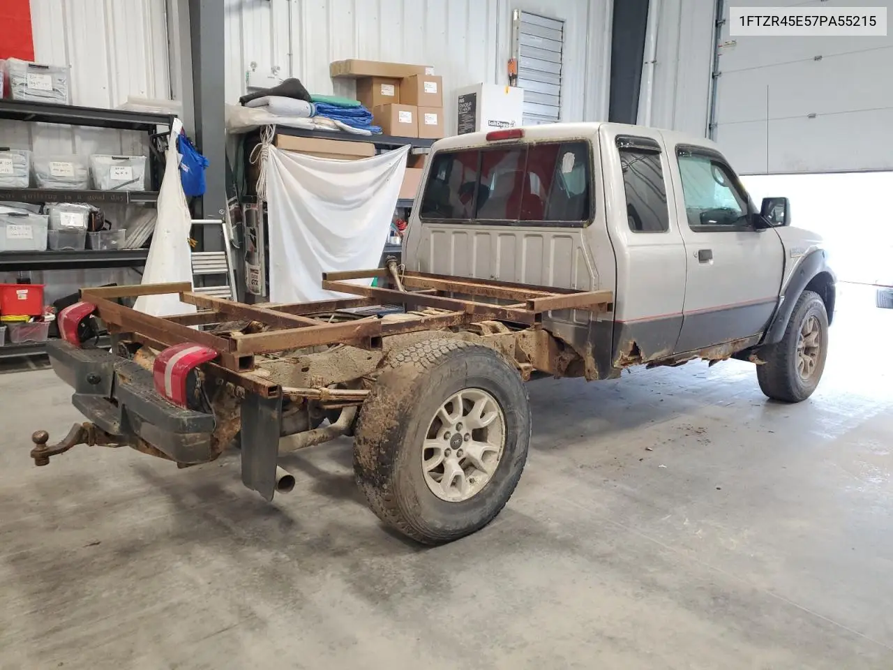 2007 Ford Ranger Super Cab VIN: 1FTZR45E57PA55215 Lot: 62848235