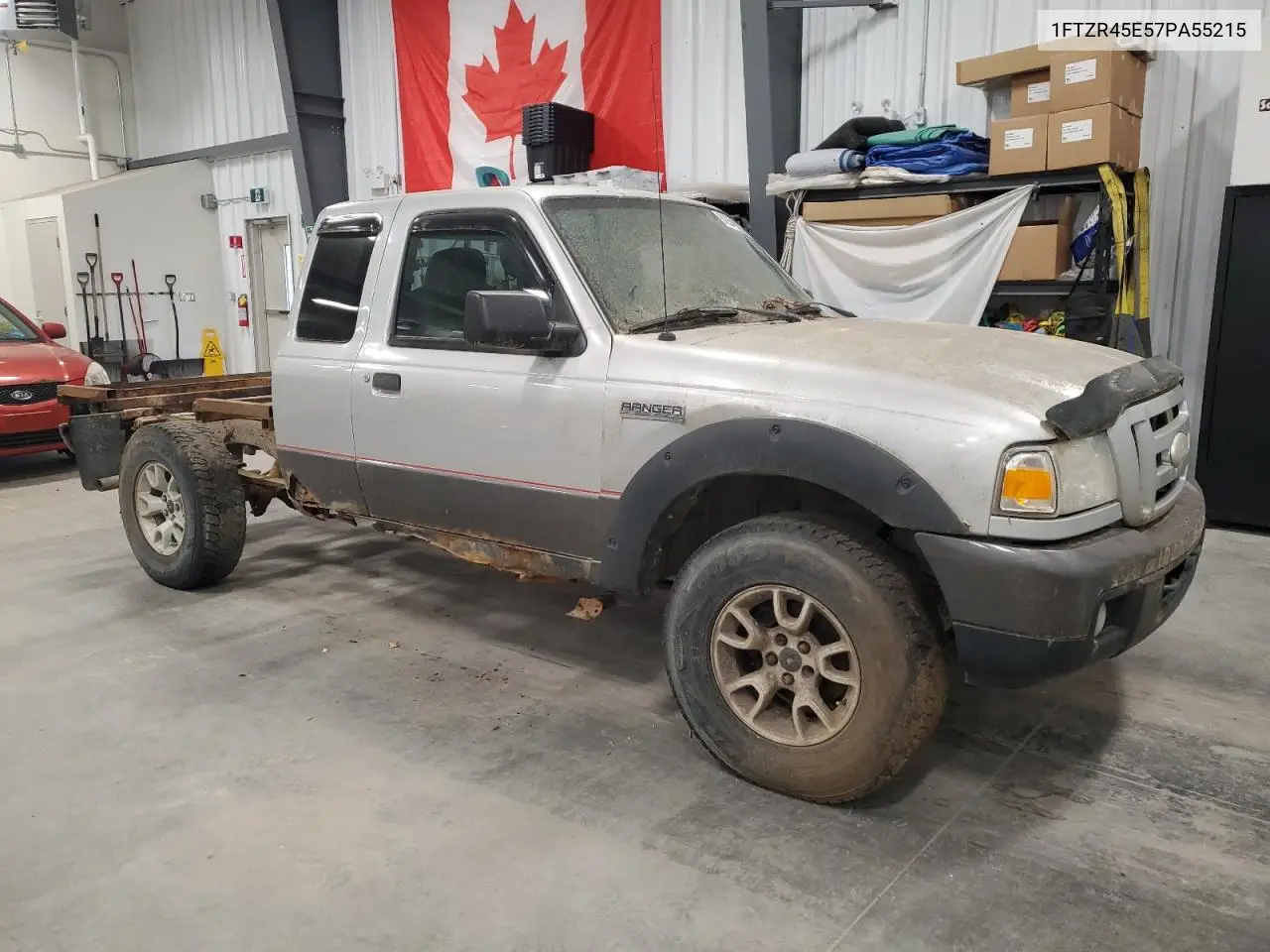 2007 Ford Ranger Super Cab VIN: 1FTZR45E57PA55215 Lot: 62848235