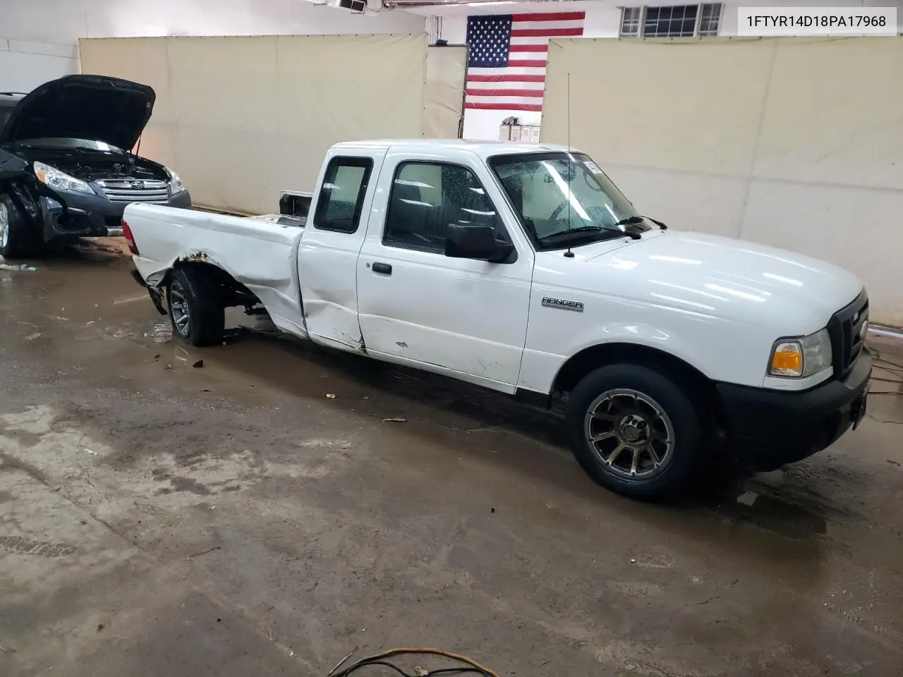 2008 Ford Ranger Super Cab VIN: 1FTYR14D18PA17968 Lot: 44423615