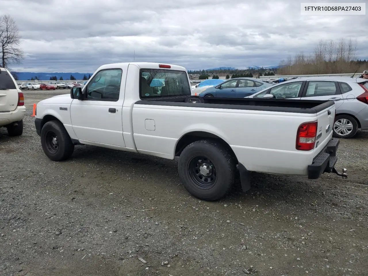 2008 Ford Ranger VIN: 1FTYR10D68PA27403 Lot: 48945515