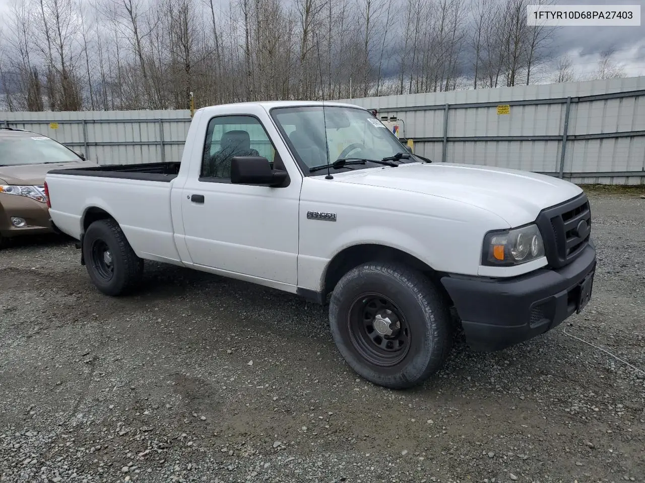 2008 Ford Ranger VIN: 1FTYR10D68PA27403 Lot: 48945515