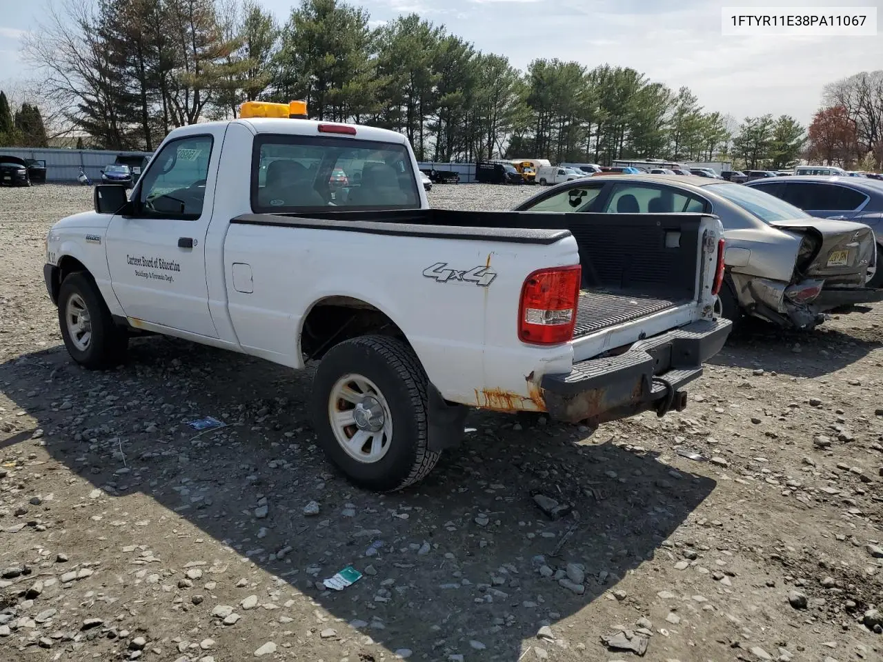 2008 Ford Ranger VIN: 1FTYR11E38PA11067 Lot: 53207365