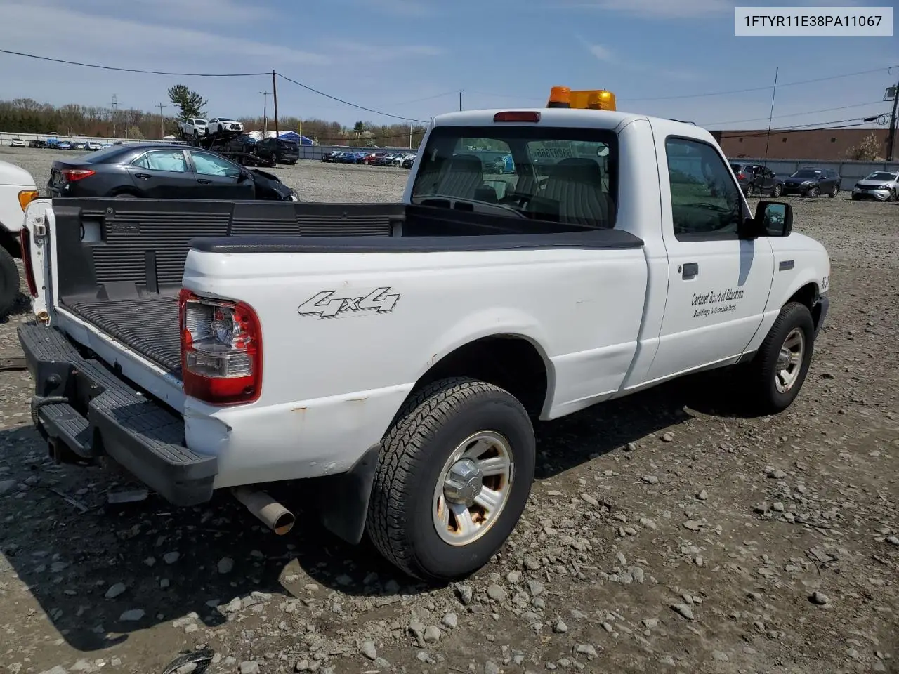 2008 Ford Ranger VIN: 1FTYR11E38PA11067 Lot: 53207365