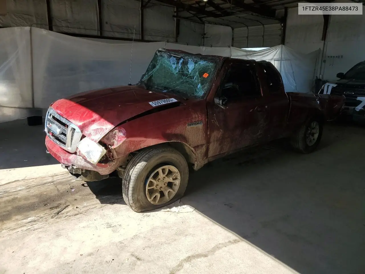 2008 Ford Ranger Super Cab VIN: 1FTZR45E38PA88473 Lot: 55979005