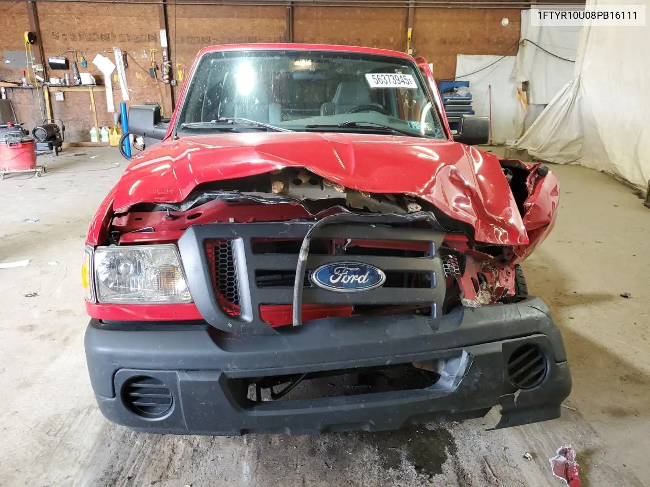 2008 Ford Ranger VIN: 1FTYR10U08PB16111 Lot: 56373945