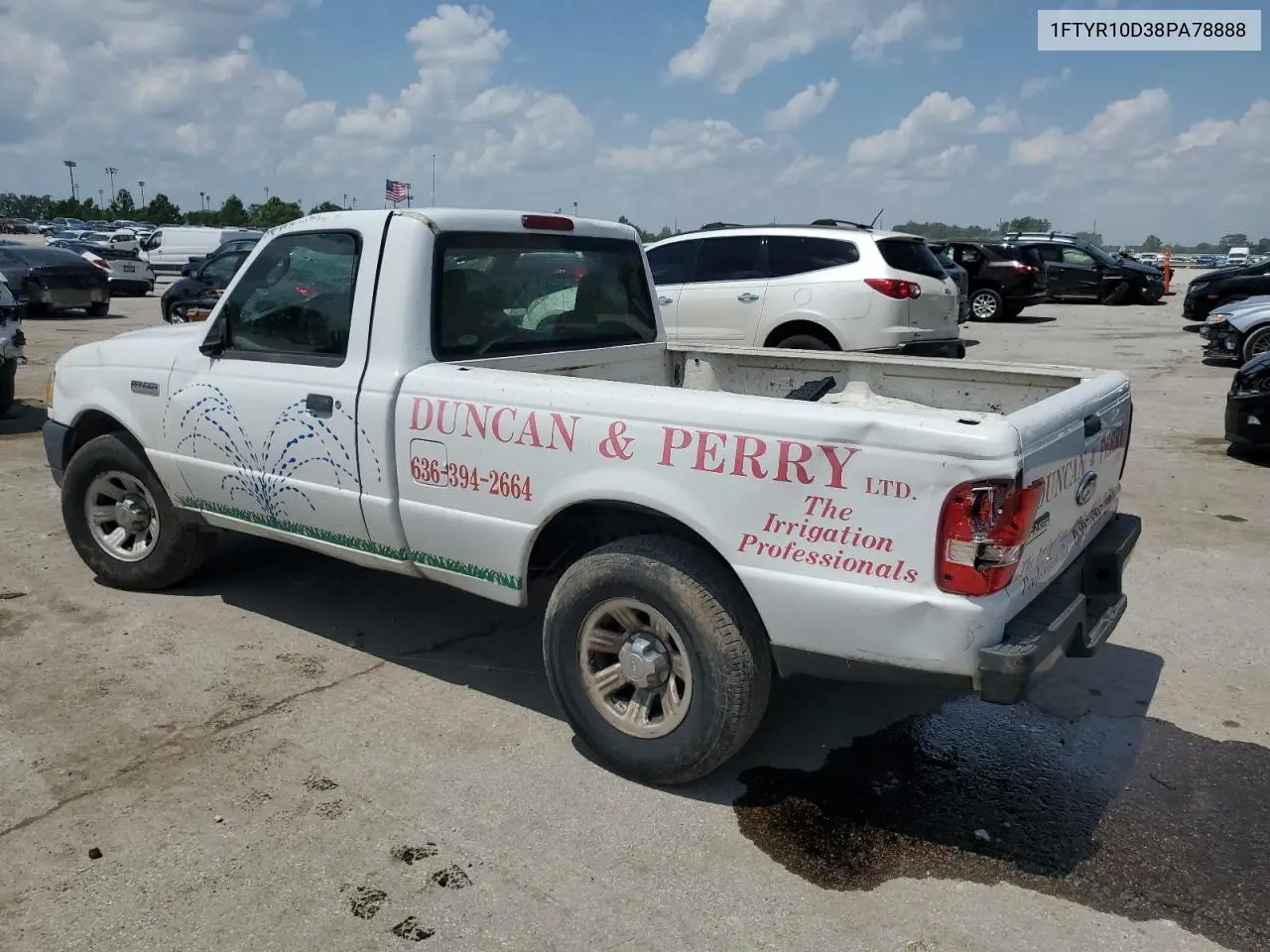 2008 Ford Ranger VIN: 1FTYR10D38PA78888 Lot: 56497105