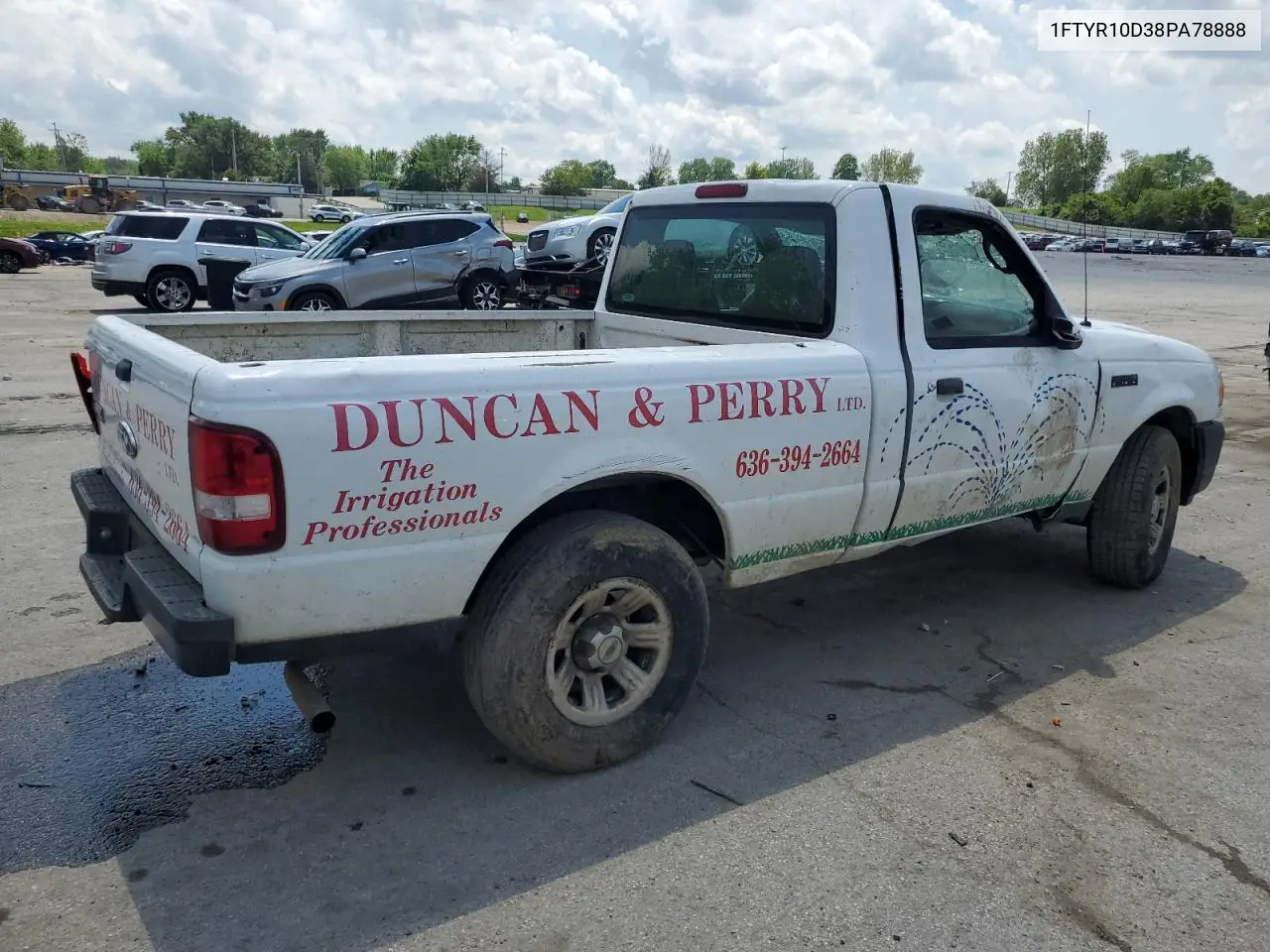 2008 Ford Ranger VIN: 1FTYR10D38PA78888 Lot: 56497105