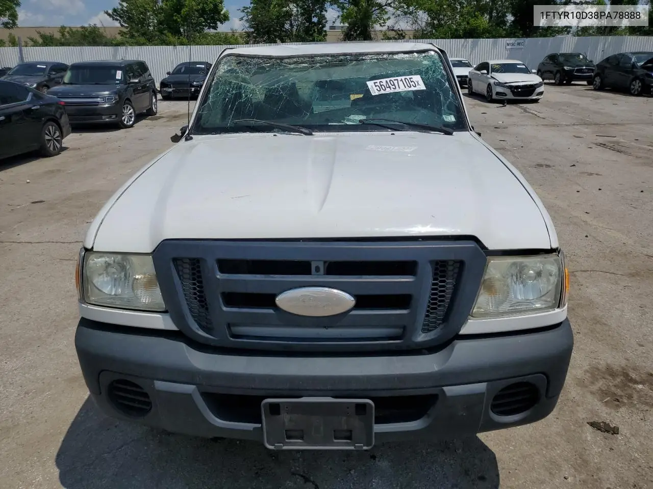 2008 Ford Ranger VIN: 1FTYR10D38PA78888 Lot: 56497105