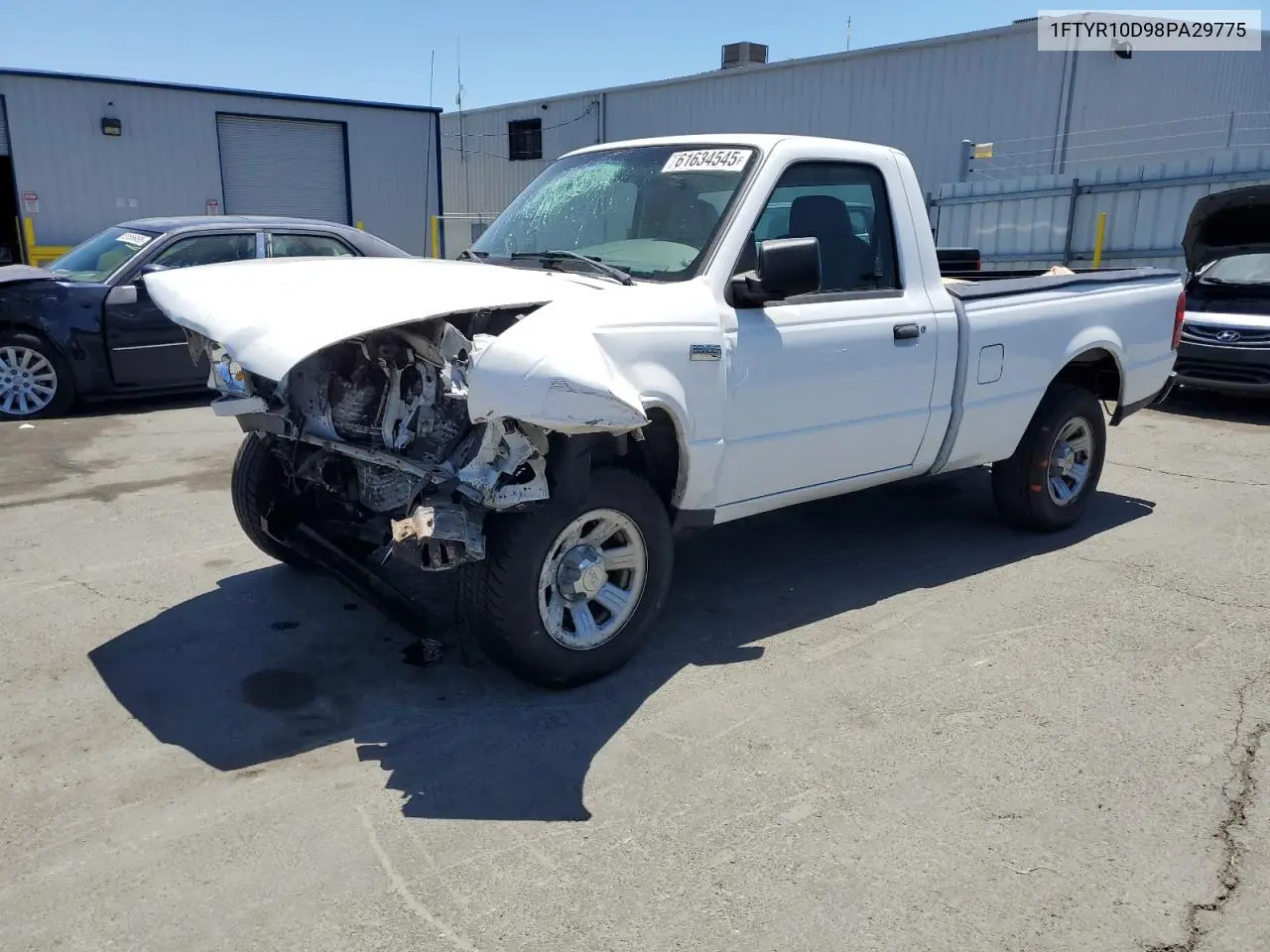 2008 Ford Ranger VIN: 1FTYR10D98PA29775 Lot: 61634545